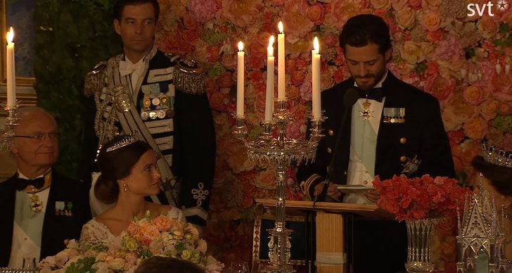 tal, Prins Carl Philip, Prinsessan Sofia, Prinsbröllopet 2015, Kungliga bröllop
